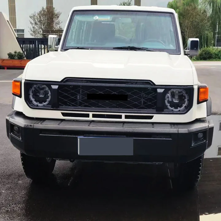 طقم هيكل لاند كروزر LC70 LC76 LC79 FJ70 71 76 79 2002-2022 ترقية 2024 نمط مصدات غطاء محرك السيارة عالية الجودة