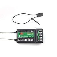 Flysky FS-iA6B Receiver 2.4G 6CH PPM Output With iBus Port Compatible With Flysky I6X I4 I6 I10 Radio RC Transmitter