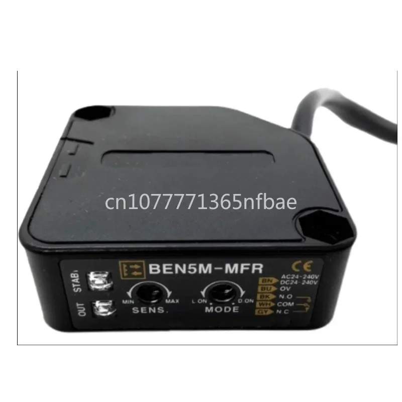 5 Meters Relay Output BEN5M-MFR AC/DC Retroreflective Photoelectric Switch Sensor Sensing