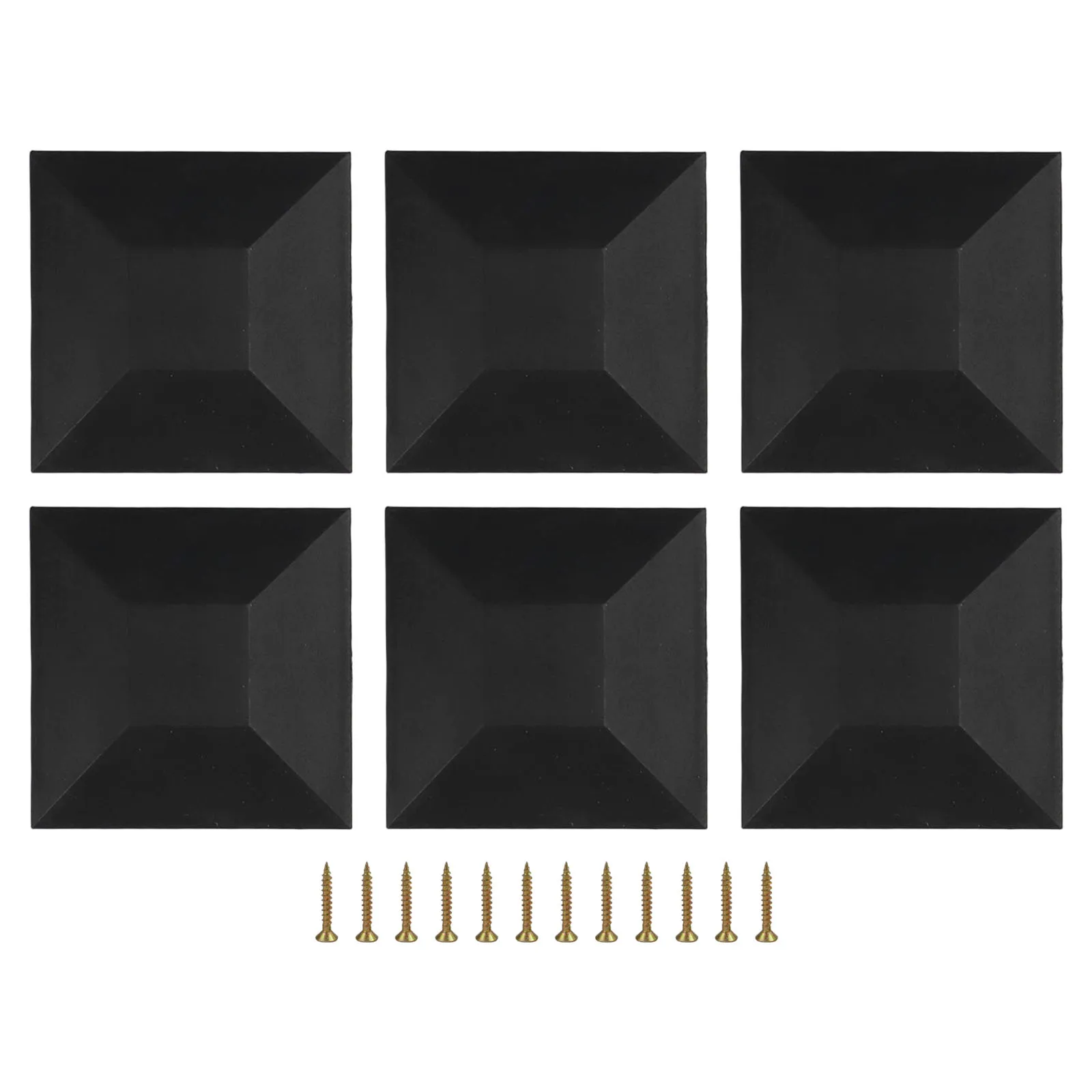 

For 4x4 Wooden Posts Fence Post Covers Protection Easy Installation Kit Extends Fence Life Fits Standard 4x4 Posts