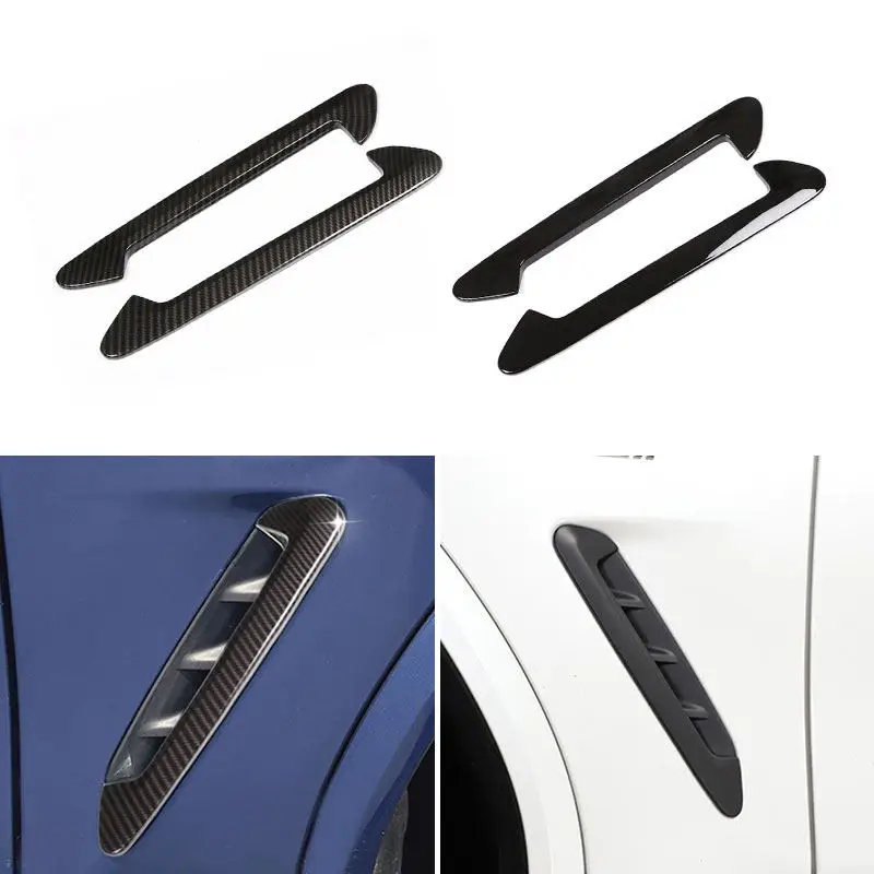 

Стайлинг автомобиля, боковое вентиляционное крыло, накладка, украшение для BMW X3 G01 X4 G02 2018 2019 2020 2021 2022 2023