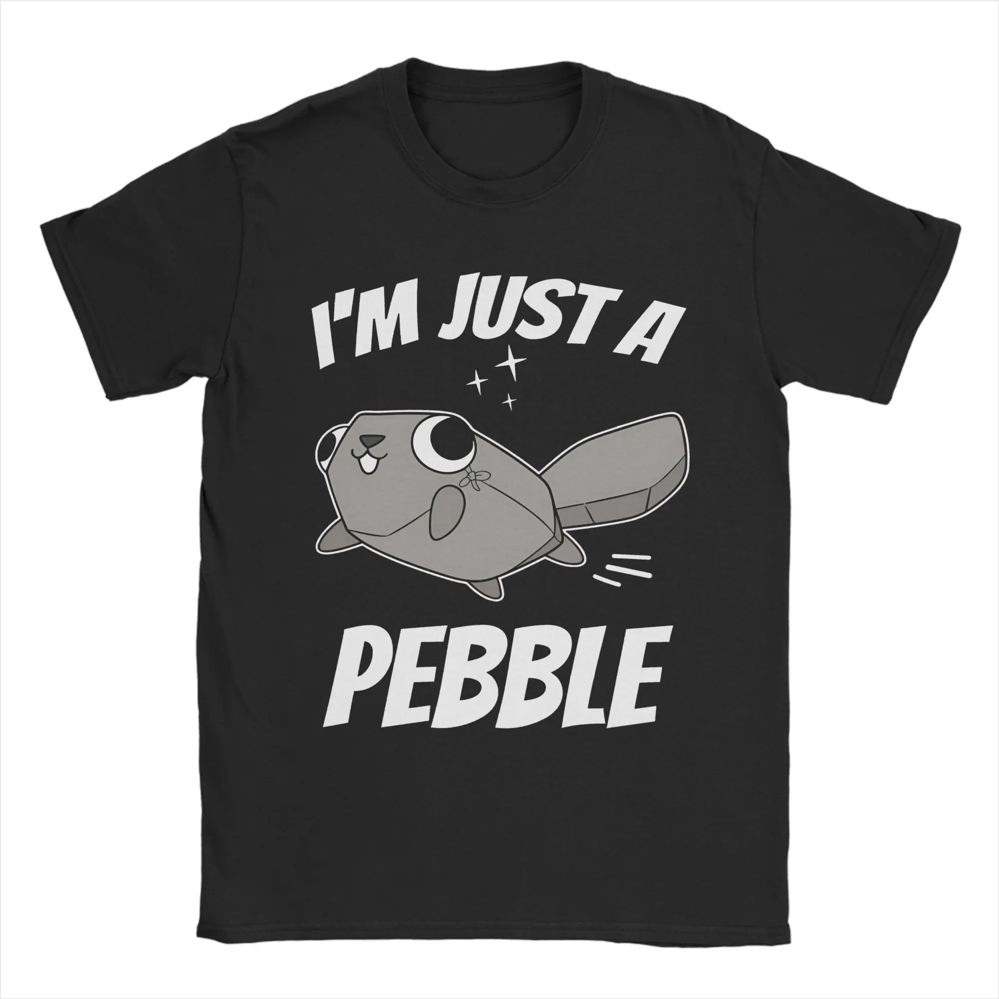 

Dandys World T-Shirt For Men Women Cotton Clothes Casual I'm Just A Pebble Round Neck Short Sleeve