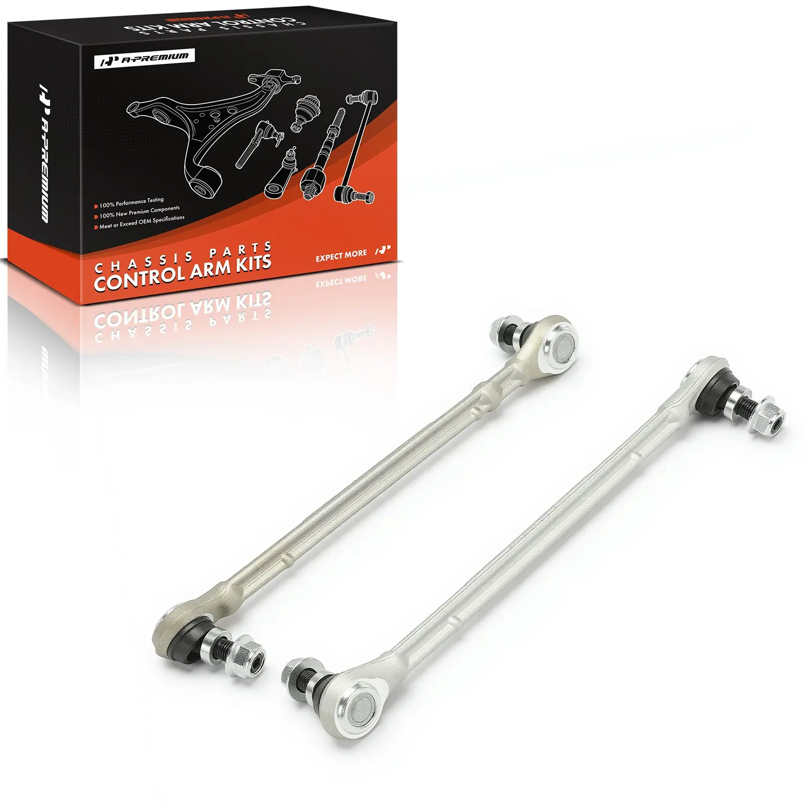 A-Premium Front Left &Right Stabilizer Bar Link for Mercedes-Benz C250 2012-2015 C300 2008-2011 C350 2008-2015 E350 2010-2014