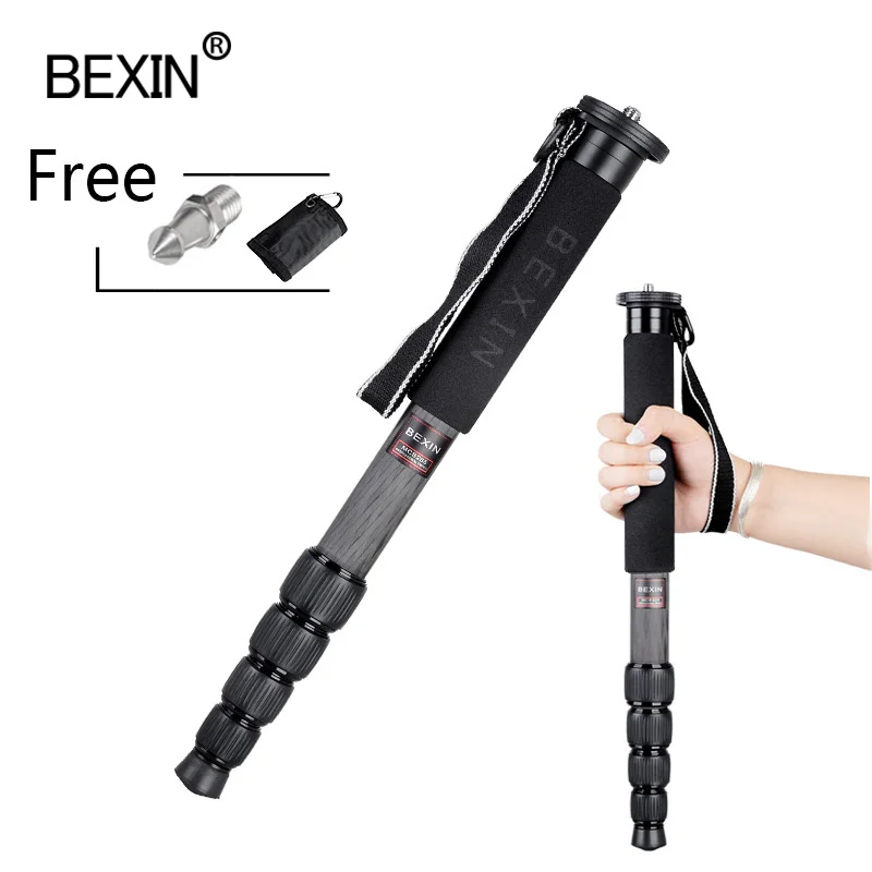 Lightweight camera tripod monopod carbon fiber monopod video DSLR stand portable shoot stick for paint camera smartphone video