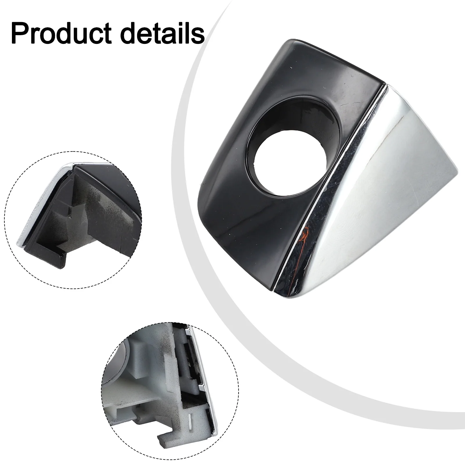 Car Accessories Door Handle Cover Car Maintenance Sleek Finish Robust Material Weather Resistant Easy Installation