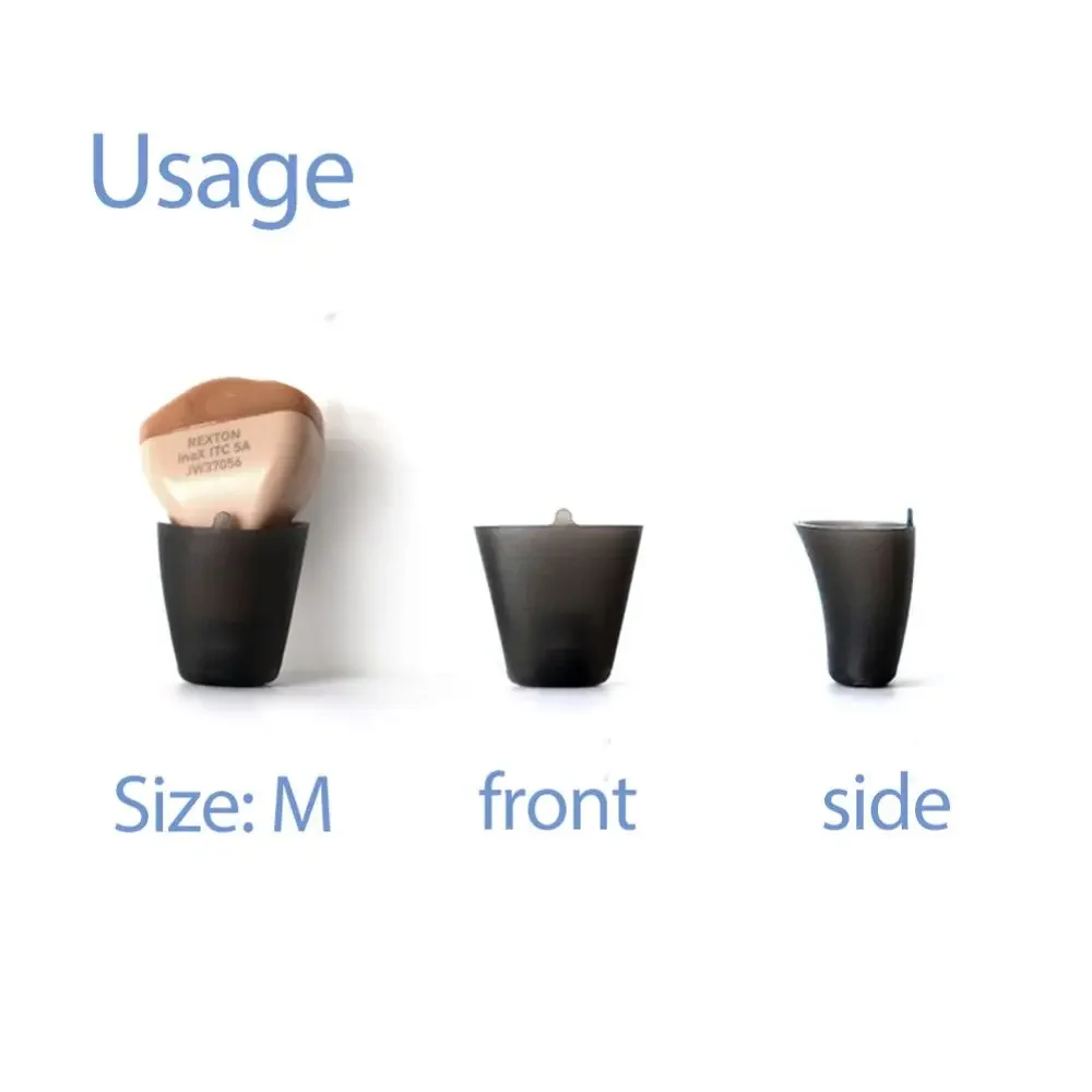 Siemens Signia Rexton Vibe Hearing Aid Open Dome Connexx Click Sleeve Vented Eartips for Open Fit CIC ITC ITE Hearing Devices