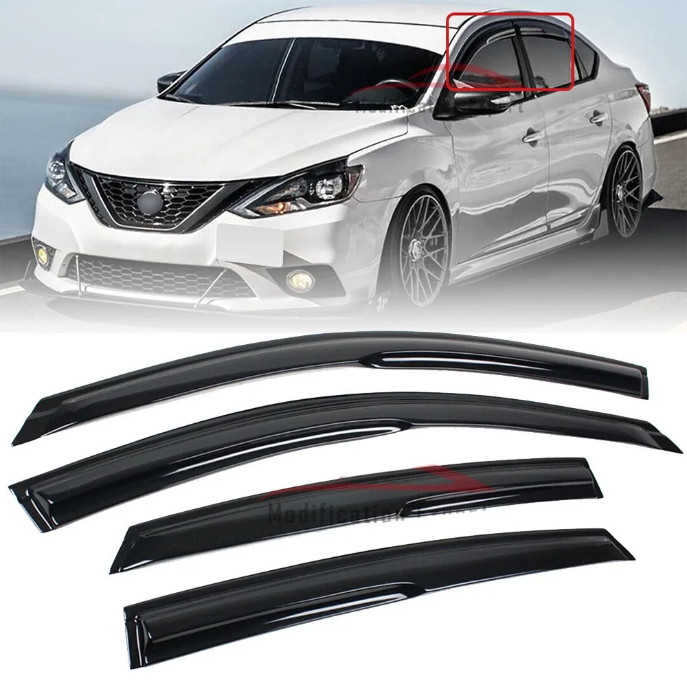 

Дефлекторы окон (ветровики) JDM для Nissan Sentra 2013-2019 годов