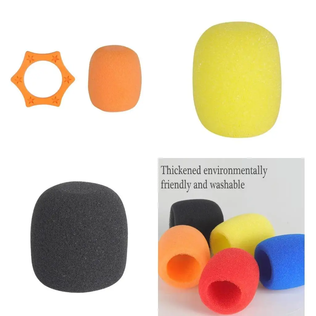 652F Dispositivo antiskid copertura spugna del microfono impostato per difesa in modo affidabile contro l'usura in a