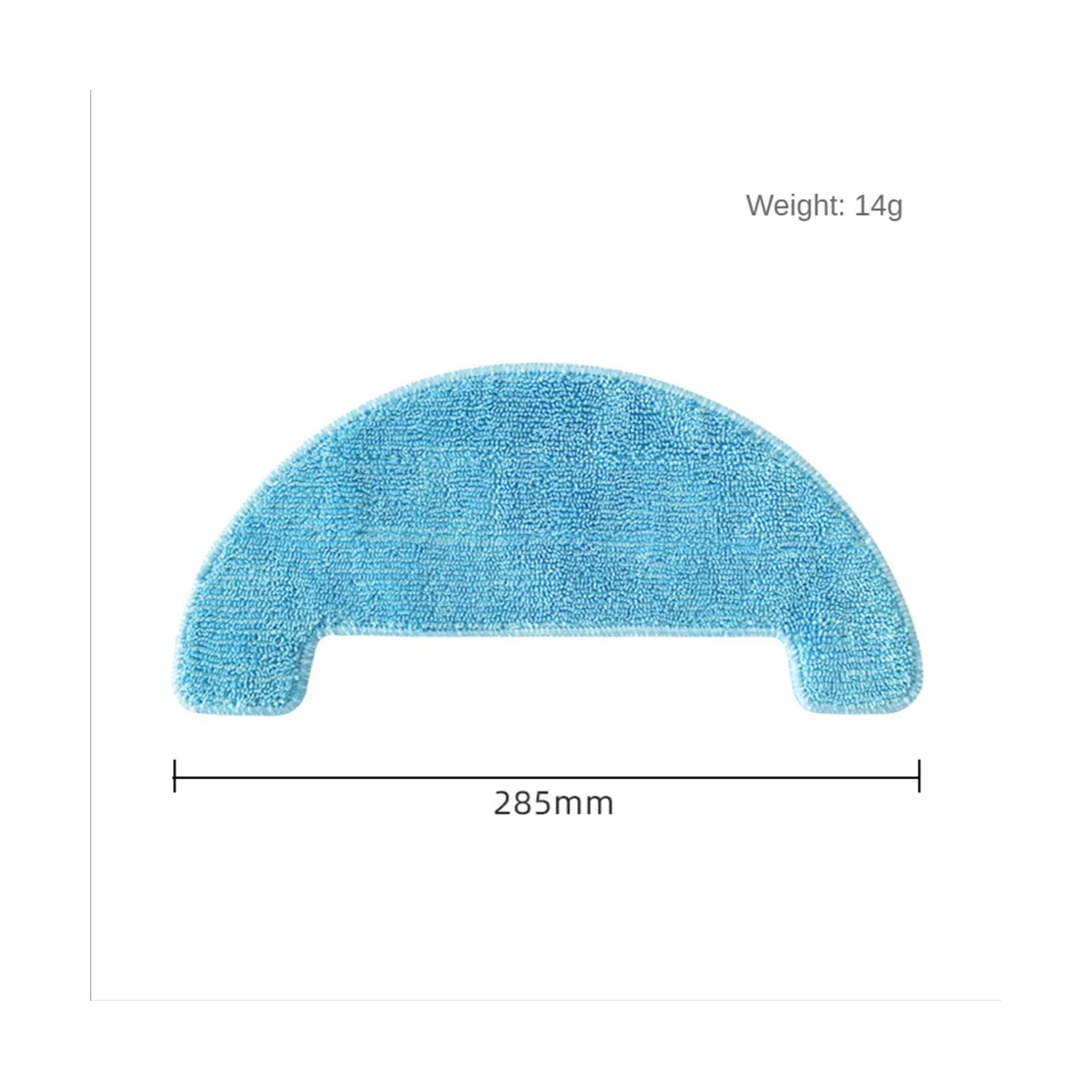 6 Stück Wischt ücher für r500 Ersatz-Nass-Trocken-Staubsauger für r750 r500 g800 g850 Roboter-Staubsauger teile