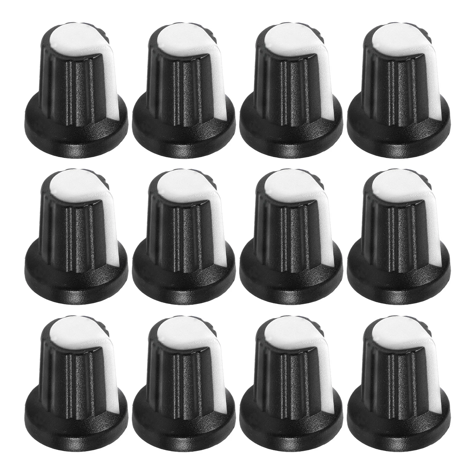 20Pcs Universal Dj Rotary Knob Caps Potentiometer Control Knobs for Volume Amplifier Mixing Table Easy Install Professional