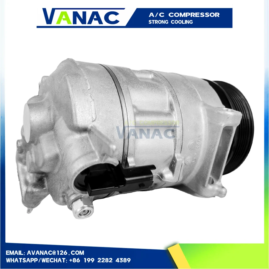 Для Peugeot 308 воздушный компрессор переменного тока Peugeot 208 308 3008 2008 5SEL12C 9675655880 9675659880 447150-4723 447150-7360 447150-4722