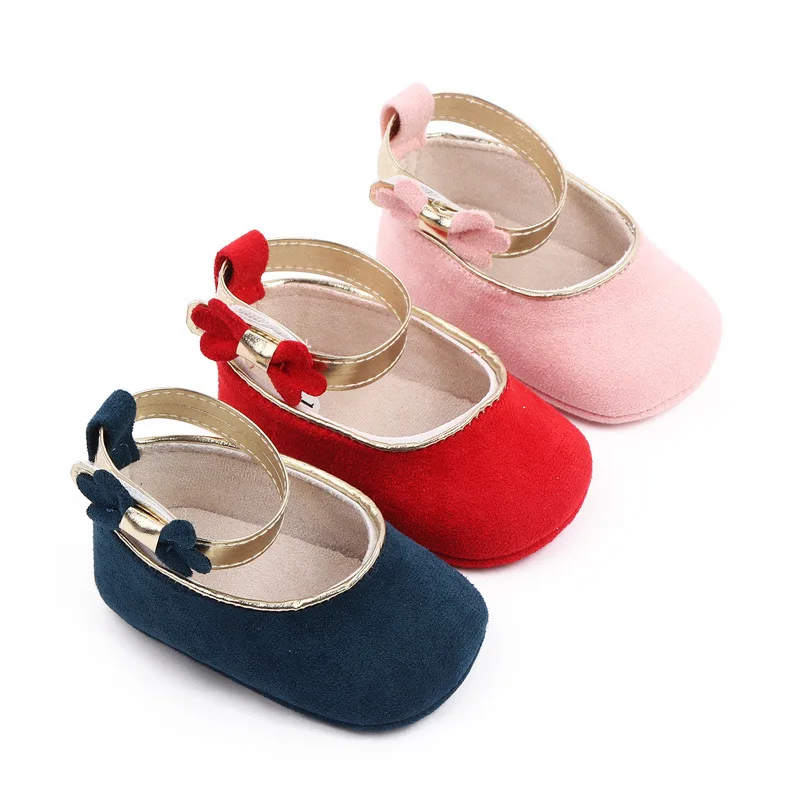 0-1 baby princess soft-soled baby shoes anti-drop toddler baby shoes M22-12