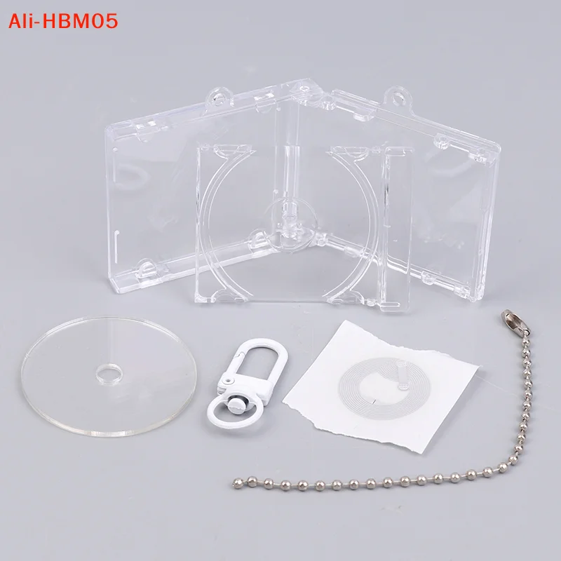 (HB05)Mini NFC Functional CD Disc Case Key Chain Peripheral Commemorative Album Key Holder For DIY Backpack Pendant - view 4