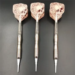 Fox Smiling 3pcs Professional Electronic Soft Tip Darts 17g 146mm Darts With Nylon Alloy Shaft