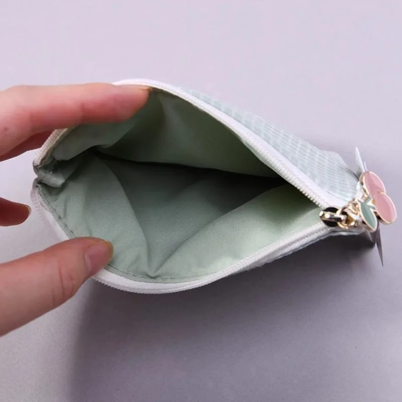 Cartoon Miffy Series Embroidered Tissue Storage Bag Creativity Pattern Women Travel Handbag Cute Lightweight Coin Purse Gift