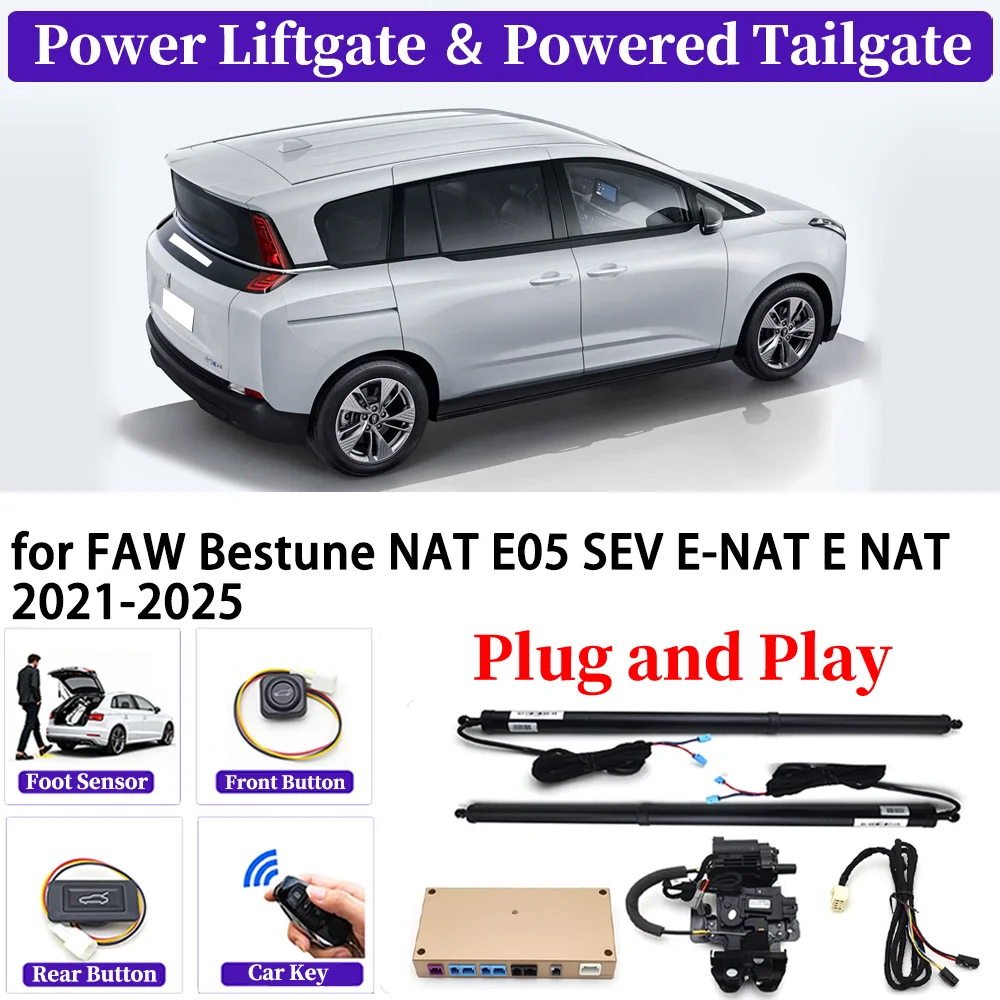 

for FAW Bestune NAT E05 SEV E-NAT E NAT 2021-2025 Upgrade Car Automatic Power Liftgate Kit Smart Auto Electric Tailgate System