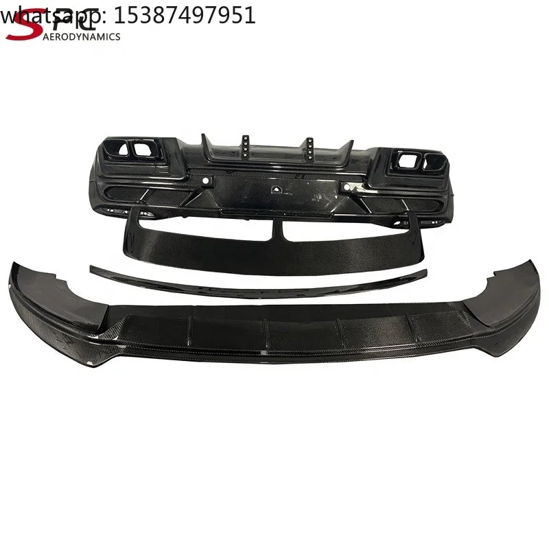 For SPC X167 LD Style Carbon Fiber Body Kit for Mercedes Benz X167 GLE Coupe Carbon Fiber Aerokit for All New Benz GLE Coupe