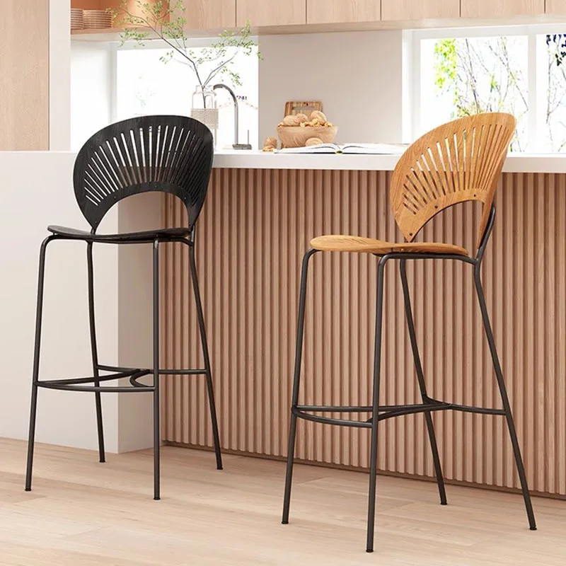 Banqueta de cozinha barata, cadeira nórdica, design moderno, leve, móveis de bar, barbeiro, salão de beleza, cafeteria alta