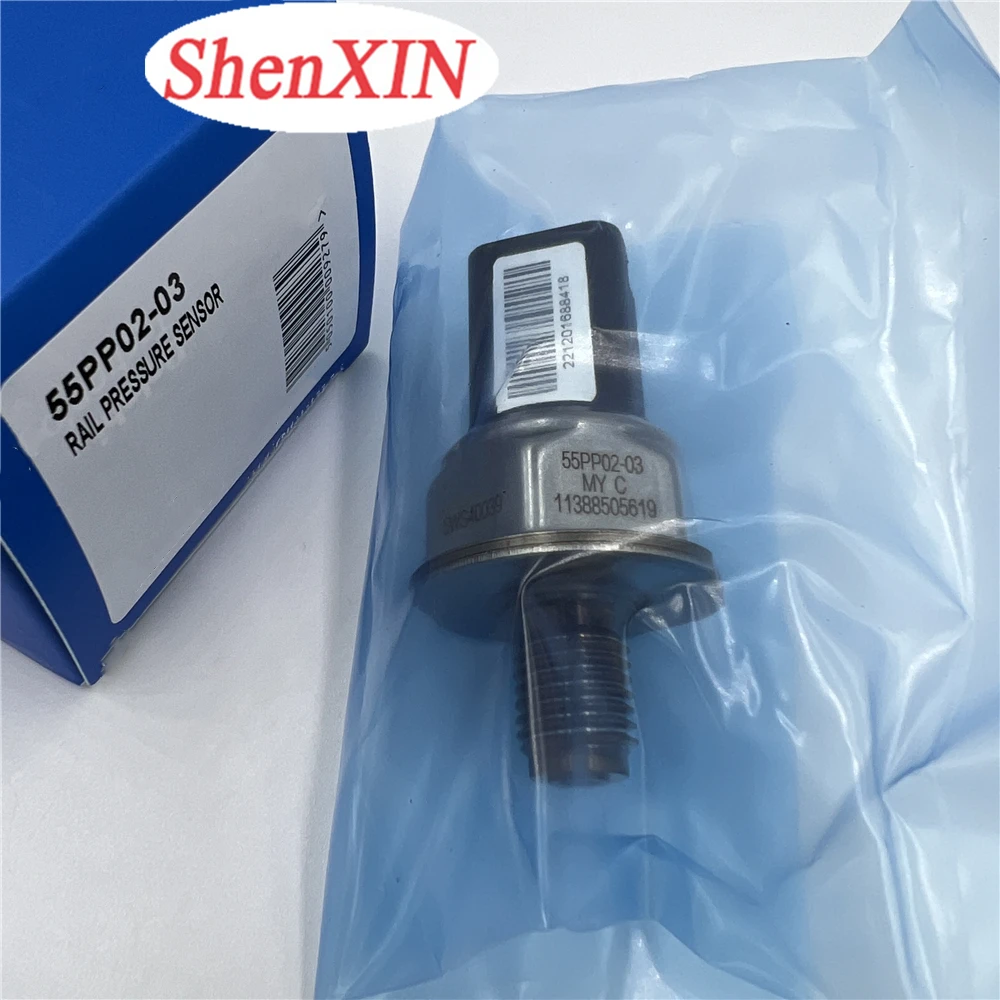 

OEM 55PP02-03 5WS40039 Fuel Rail Pressure Sensor For Fordd Focus C-Max S-MAX Galaxy Mondeo Transit Tourneo