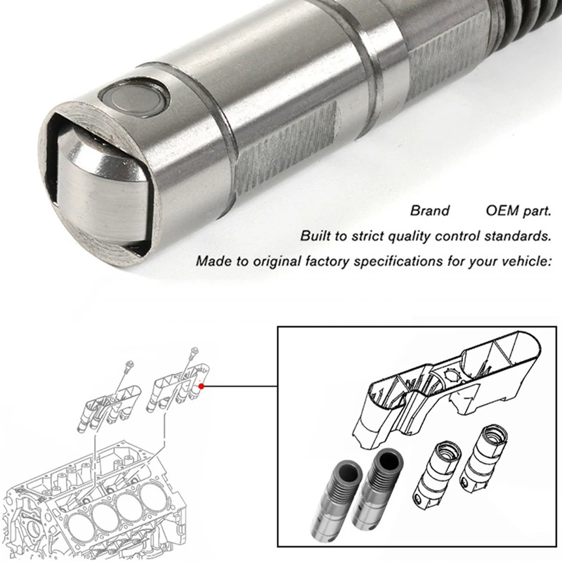 12645725 Active Fuel Management Valve Lifter For Chevy GM Buick Pontiac Cadillac 4.8L 5.3L 6.0L 2007-2012 12571595-N26R