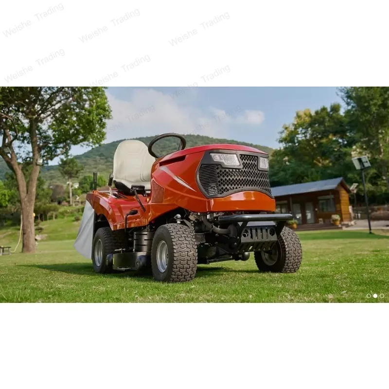 Image 6: Tondeuse autoportée haute puissance, type pratique