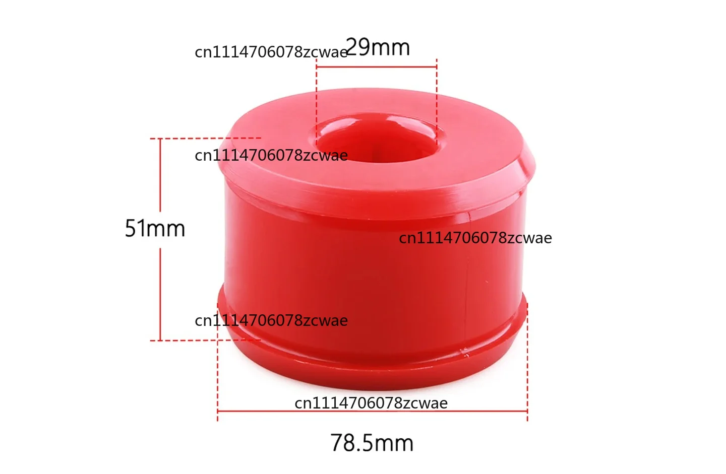 For Honda Civic Del Sol CRX 1988-2000 for Integra 1994-2001 Polyurethane Bushing Right Rear Trailing Arm Bushing Kit 16.7106R