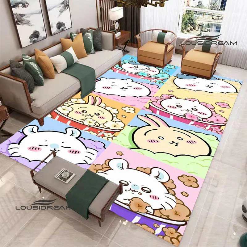 3D Cute C-Chiikawas Printed carpet non-slip carpet Yoga mat area carpets outdoor carpets Photography Props Birthday Gift