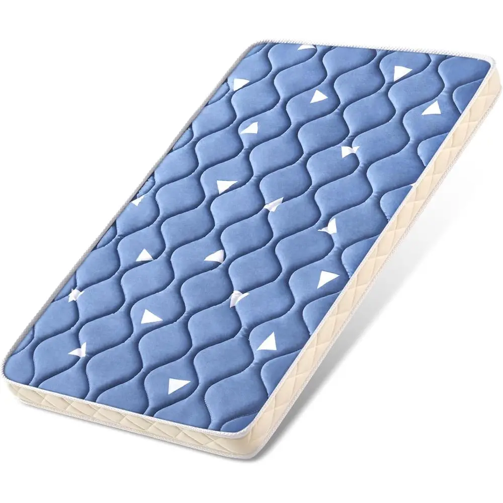 

Двусторонний матрас премиум-класса для люльки - гипоаллергенный, бесшумный, без запаха, из дышащей ткани для комфорта и поддержки.