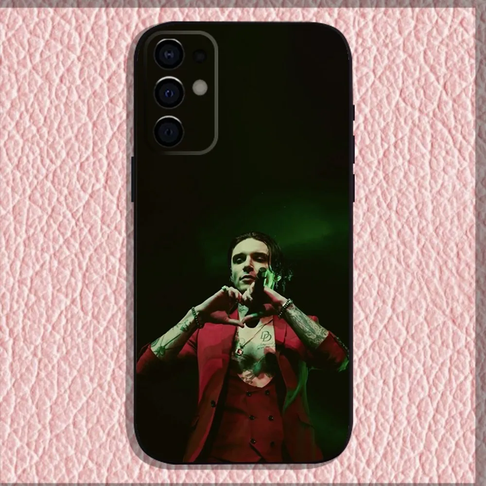 حافظة بقشرة ناعمة سوداء لهاتف smarsung ، Andy B-Biersack حجاب عرائس BVB ، S24 ، S21 ، S22 ، S23 ، S30 ، Ultra ، S20 ، Plus ، Fe ، Lite ، Note ، المؤتمر ، 5G