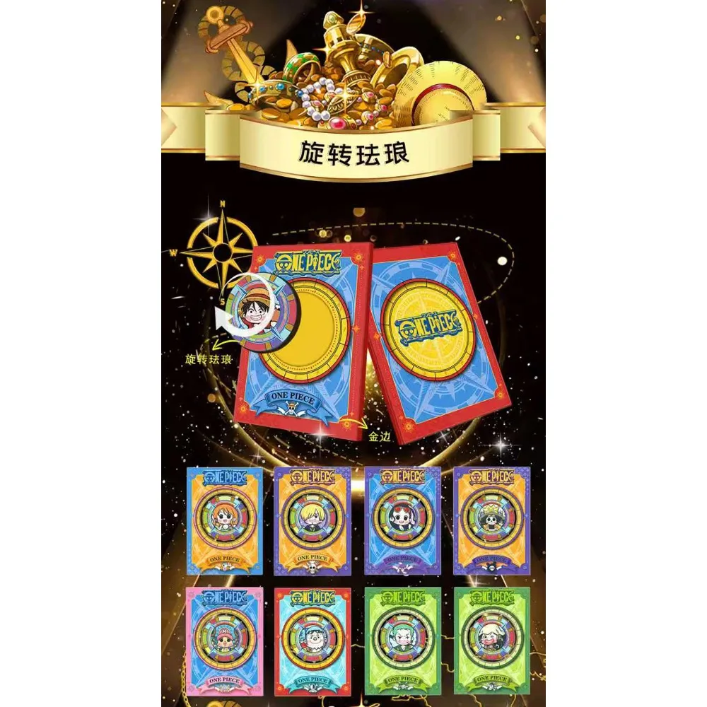 One Piece Classic Popular Anime Peripheral Character Collection Cards Cool Visual Effects Hot Blooded Battle Cards Children Gift