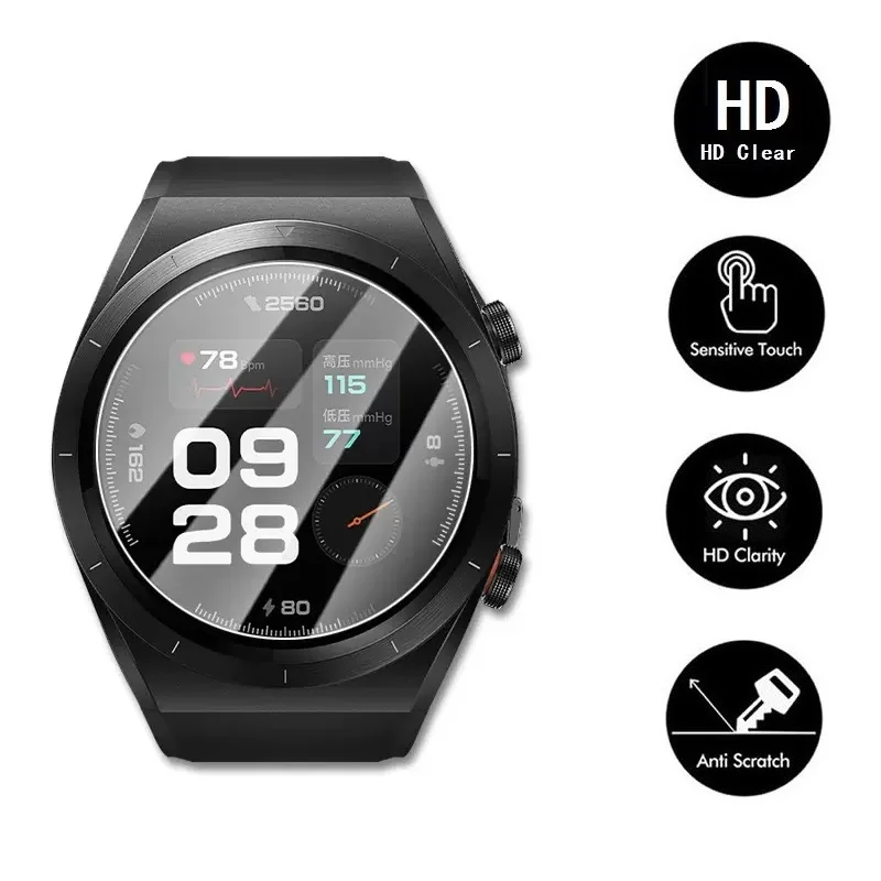 Xiaomiスマートウォッチ用強化ガラス保護フィルム,スマートクロック用強化ガラスプロテクター,傷防止,5個