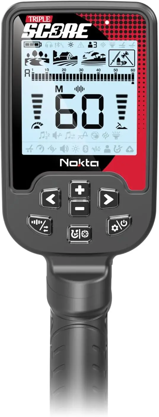 Triple Score PRO Pack Metal Detector Kit Seasoned Hunter Pack (Pointer,Digger,Carrying Case,Cap) Professional Set for Adul