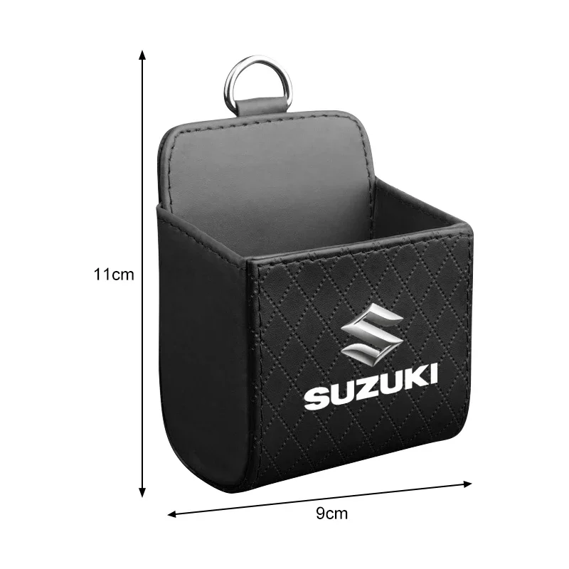 سيارة منفذ الهواء صندوق تخزين نظارات الهاتف المنظم اكسسوارات السيارات لسوزوكي سويفت سبورت جيمي جراند ألتو SX4 الساموراي عبر #5