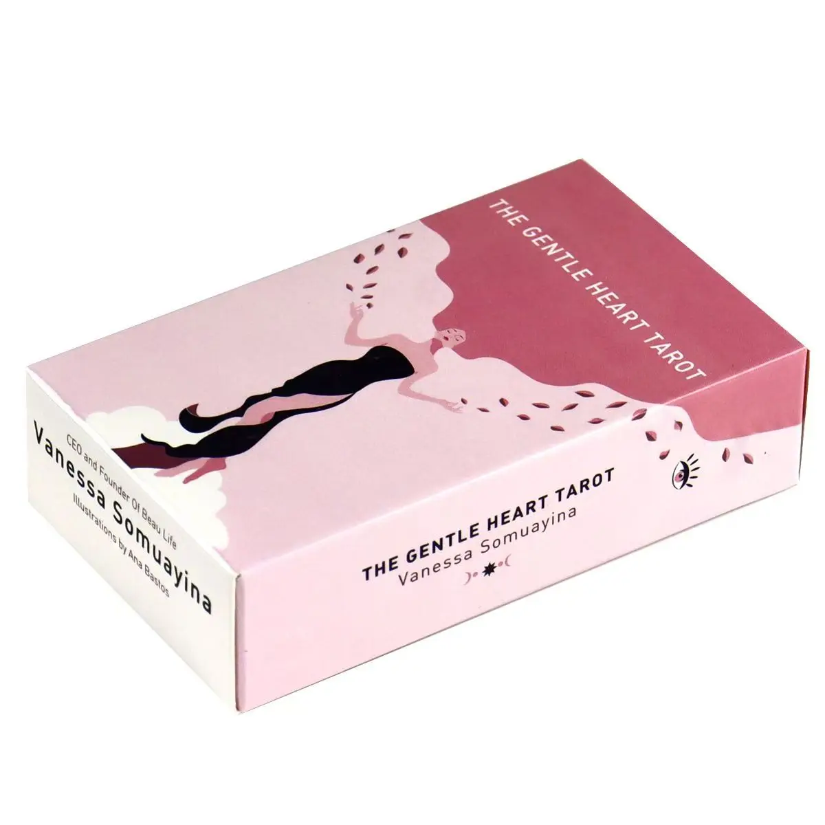 Gentle Heart Tarot 10.3*6cm 78 Pcs Pink Cards Bring To The Surface The Truths That You Subconsciously Are Already Aware of