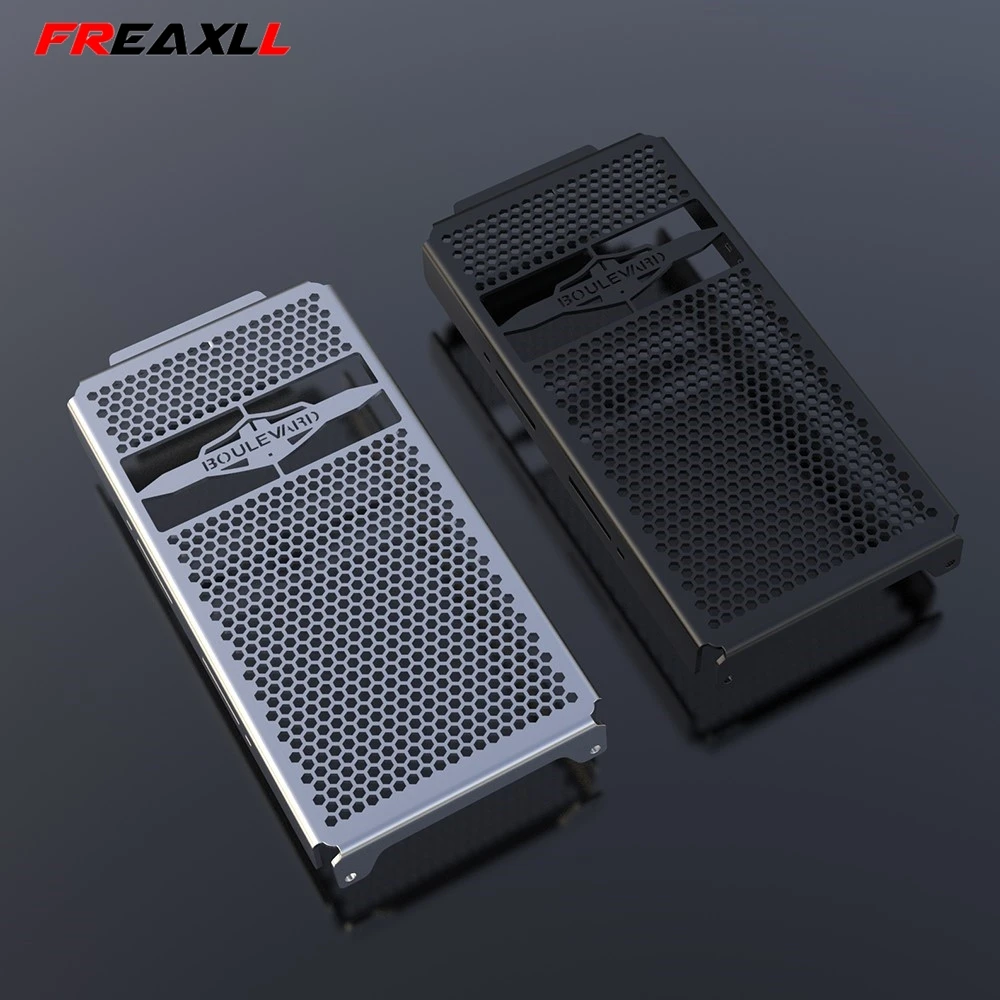 For Suzuki VZ800 Boulevard M50 VL800 INTRUDER M800 C800 / BOULEVARD C50 VOLUSIA Motorcycle Radiator Grill Guard Cover Protection view 4