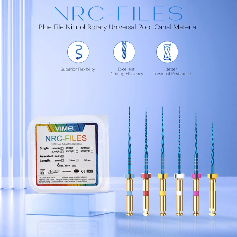 

Dentistry Instruments Root Canal Endodontic Products Endo Files Reciprocating System Rotary Files With Heat Activation