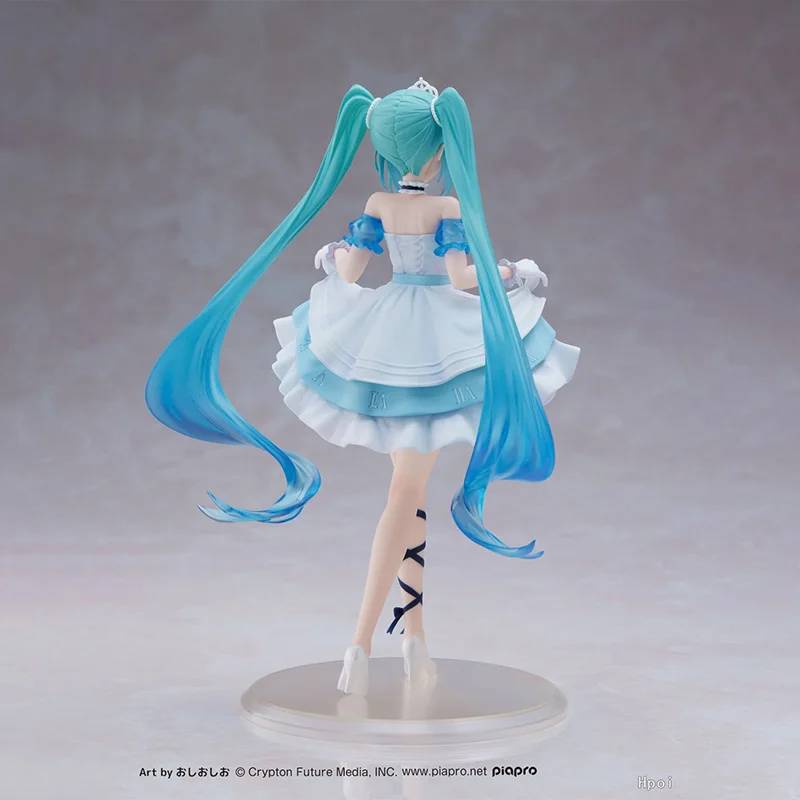 

BANDAI Аутентичные точечные товары Enchantress Aqua-Hued с небесной тиарой, эфирное платье, аниме-фигурки, модель Collectio, игрушка