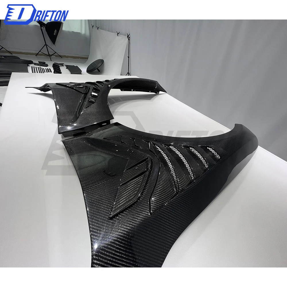 المصدات الأمامية من ألياف الكربون الجافة لسيارات BMW G80 M3 G82 M4