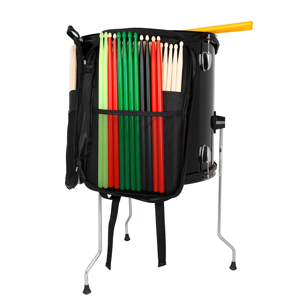 

Drum Stick Waterproof Bag Mallet Large Accessory Carbon Oxford Cloth Durable Storage Protect Practice Performance Venue