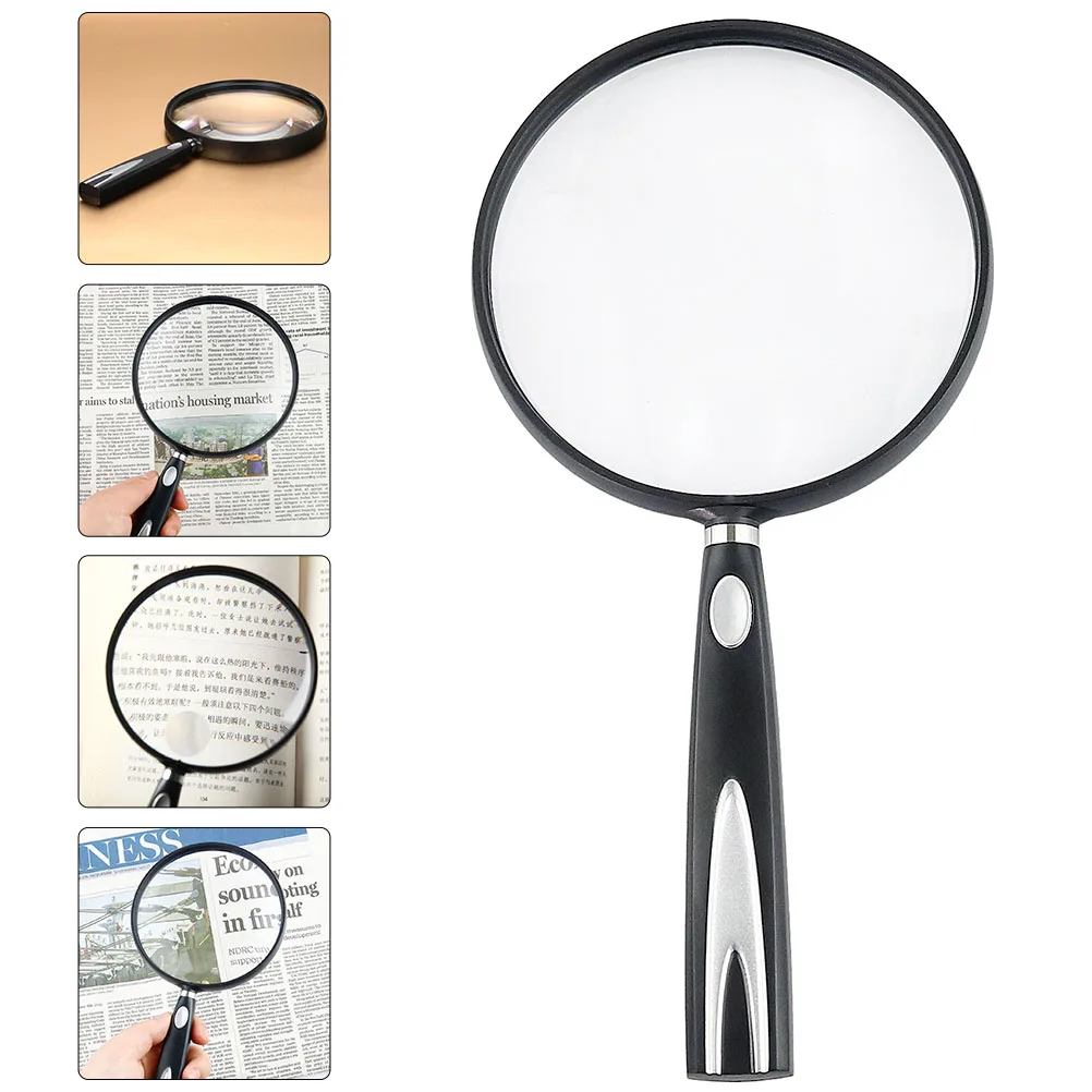 

Premium Handheld Large Lens Magnifier For Elderly Reading Books Newspapers Portable Lightweight Reusable Reading Accessory
