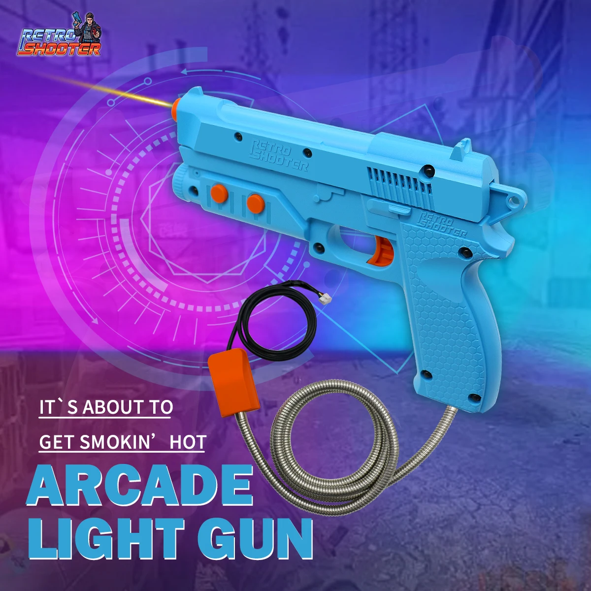 Das Retro-Shooter-Arcade-Spiel – Retro Gaming Light Gun Bewertung und Preis