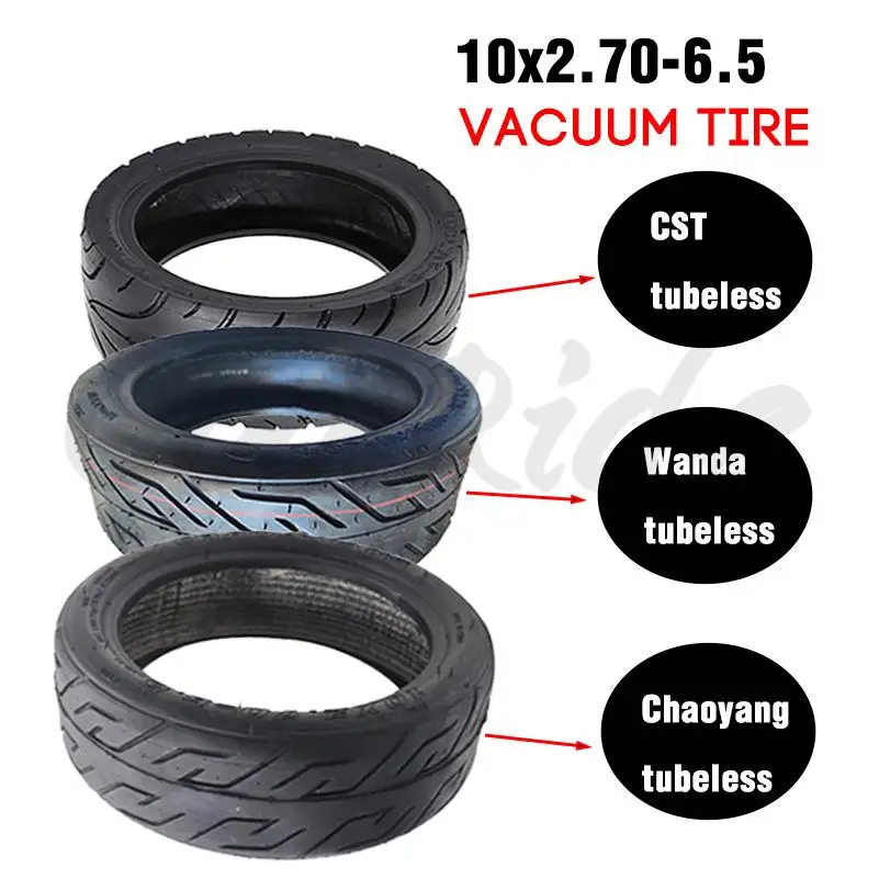 

10x2.70-6.5 Inner Tube Outer Tire 10*2.70-6.5 Inflation Tyre for Electric Scooter Balance Scooter Accessories