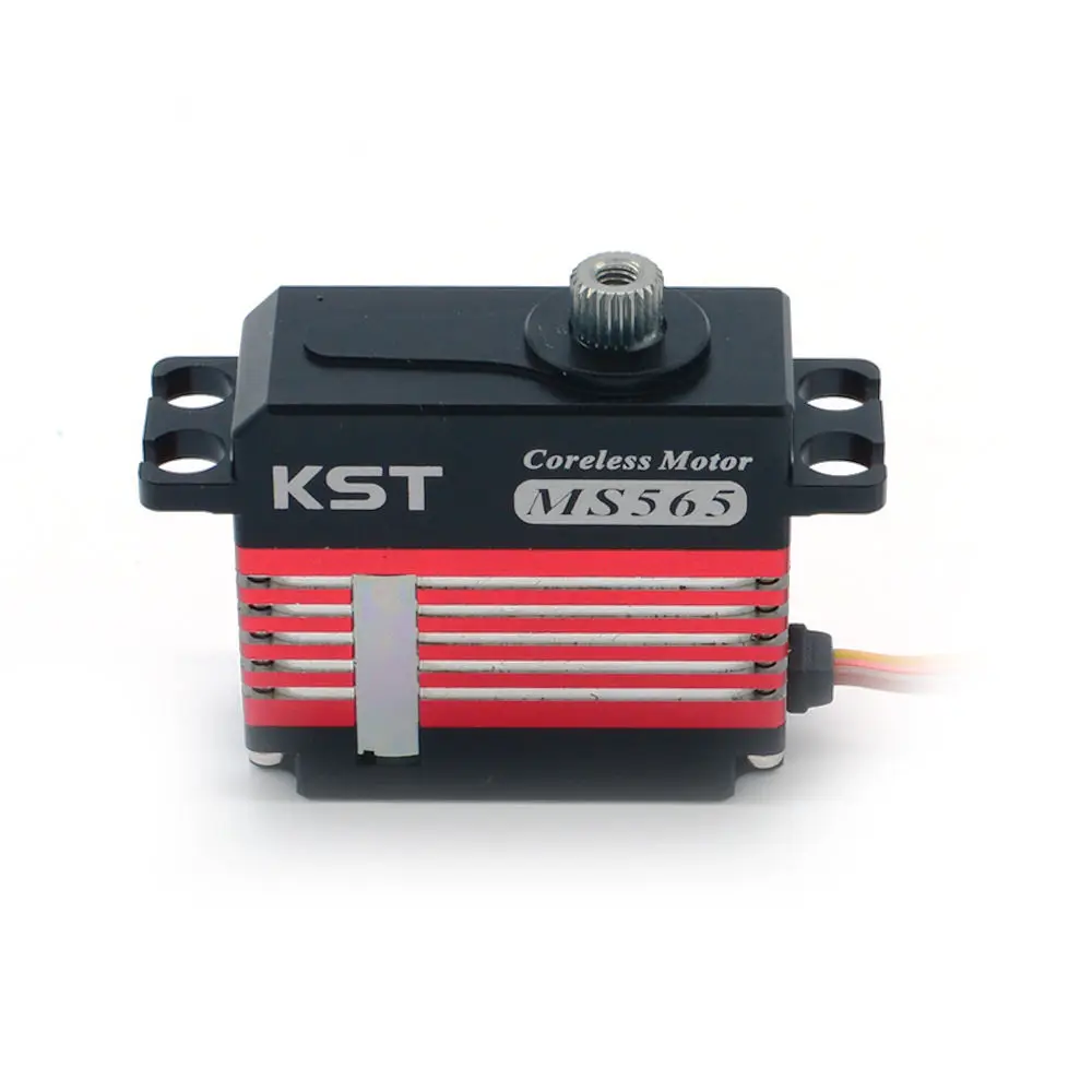 KST MS565 High-Pressure Non-Contact Hall Sensor Coreless Tail Servo 6.5 Kgf.cm 0.035s for 450-550 Class Helicopters