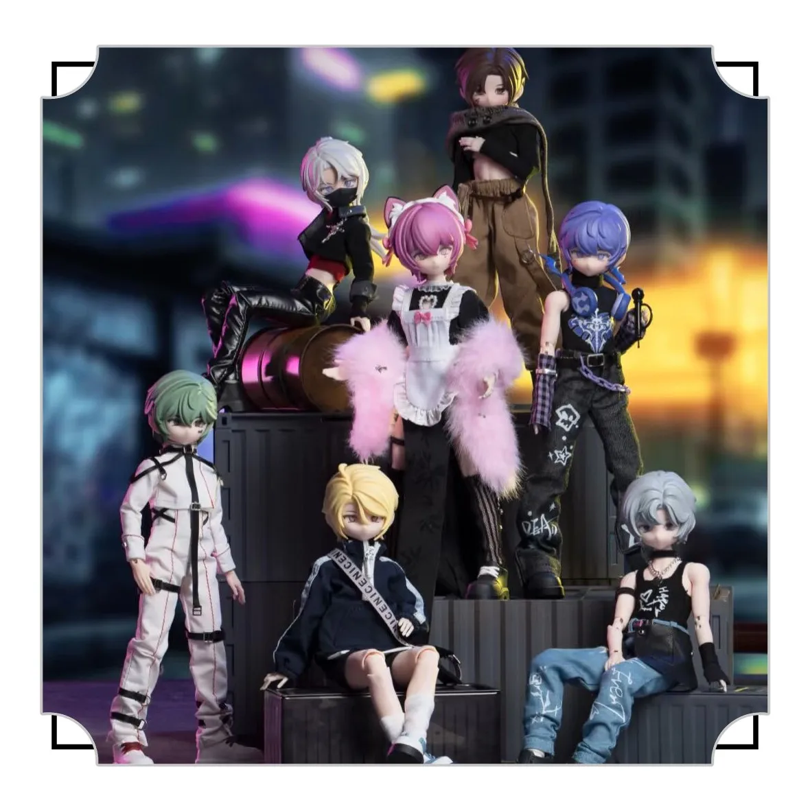 Zack Boy'S Knuckle Event Series Blind Box Zack Figuur 1/8 Bjd Mystery Box Anime Perifere Beweegbare Gezamenlijke Speelgoed Decor Verrassingscadeau