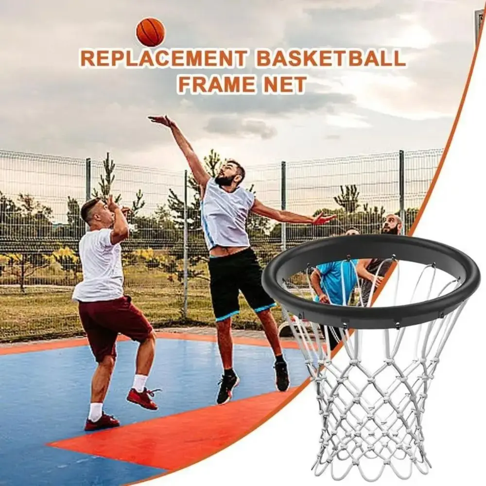 

Portability Portable Basketball Net Portable Pu Detachable Basketball Hoop Net No need for Adjustment