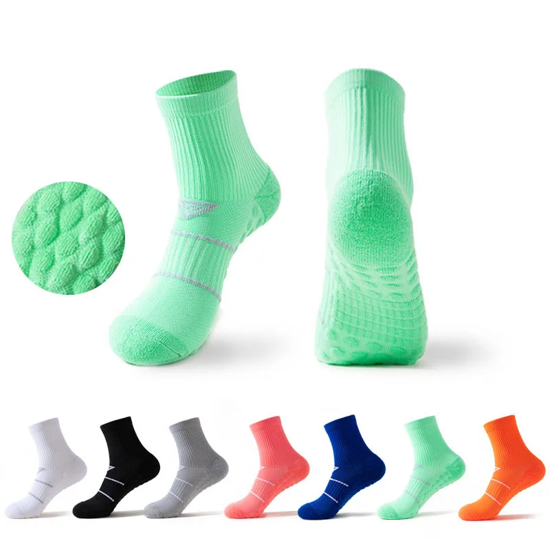 Men Sports Quarter Socks Performance Colorful Athletic Cushion Breathable Marathon Running Basketball Four Seasons Sports Socks