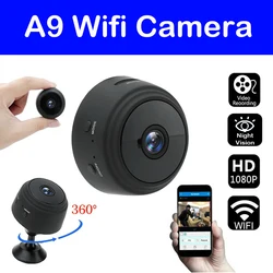 IP Wifi Mini Camera 1080P Wireless A9 Remote Camer Wireless HD Night Vision Video Kids Pet Safety Monitoring DV Video IP Camera