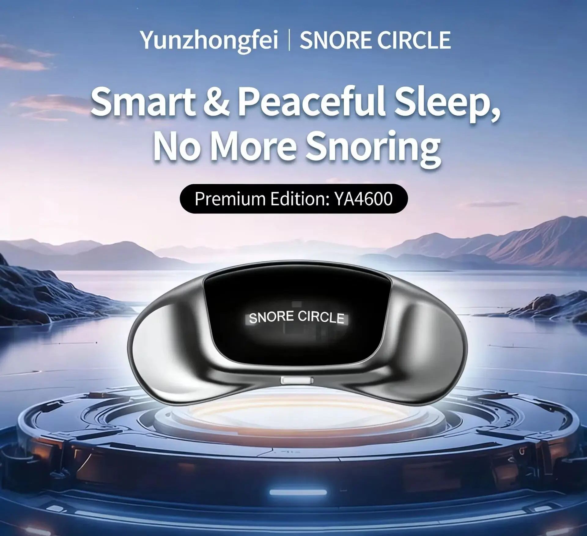 Smart Anti Snoring YA4600 Magnetic Patch Snore Stopper Electric Throat Muscle Stimulator Massager No Snoring Sleepping Aids