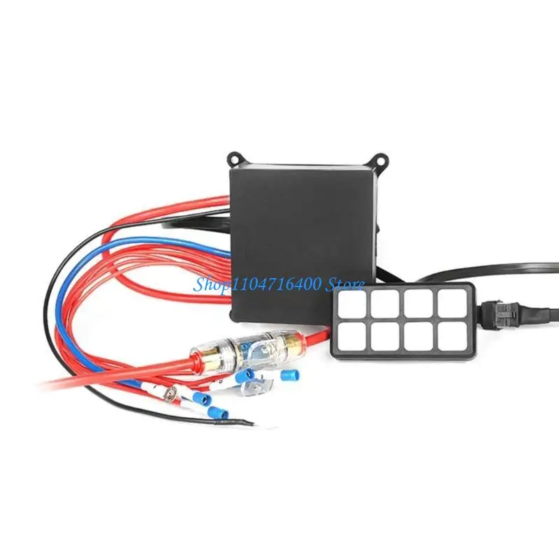 

Universal Universal Multi Automotive Toggle Panel Panel Automatic Dimmable On-Off 8 Cuxt Rox для внедорожника для