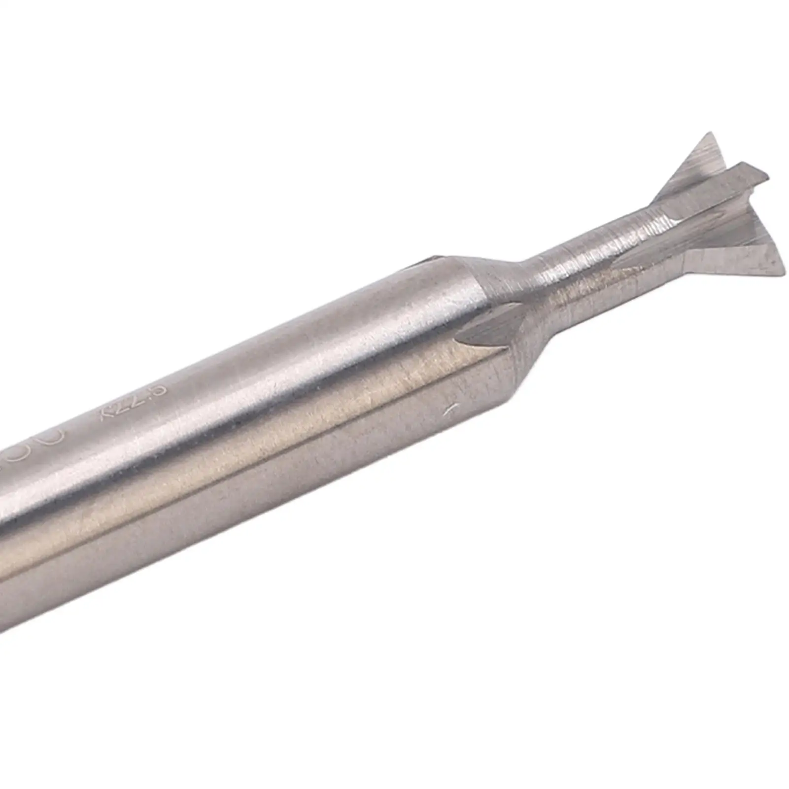 Durable 4 Flute Dovetail Router Bit 6mm Shank Carbide for woodworking Tool 2in Long Wear Resistant Cutting Bit